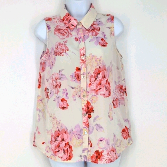 Count Down Rose Feature Strapless Top White